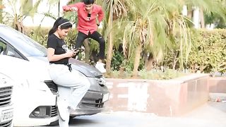 CUTE PRANK ...... GIRL SAVE A BOY FROM GANGSTER............