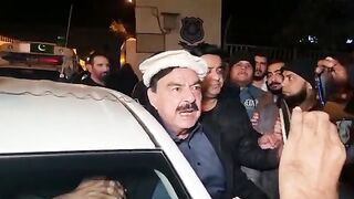Sheikh Rasheed was arrested by the Islamabad Police.