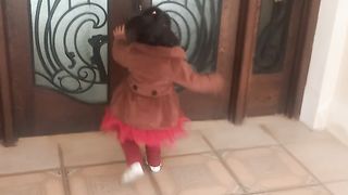 Cute Doll Playing Happy Mood