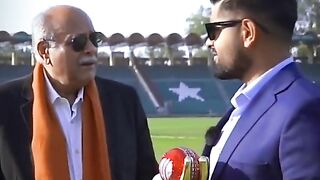 Funny Moments - Babar Azam & Najam Sethi #cricketlovers #pcb