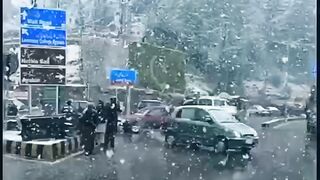 Snowfall view