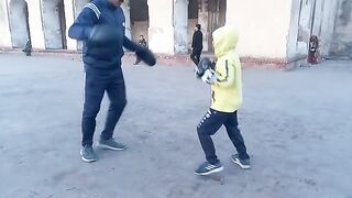 Morning training