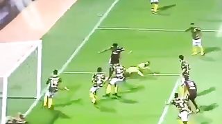 Funny moment in football. Funny fails