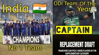 CricV India Become No One PSL Mini Draft ODI Team Of The Year Captain