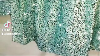 Fancy dress design lehenga with shimmer