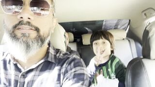 My Son first experience of live cricket match