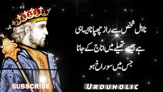 Rome K Badshah Ki 500 Saal Pehlay Kahi Bataien Apki zindagi Badal Dain Gi |Urdu Quotes | Urduholic