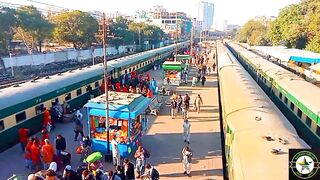 Train journey ! Rawalpindi to karachi ! Train vlog 2023