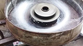 A Guy is Making Cotton Candies or Lacha