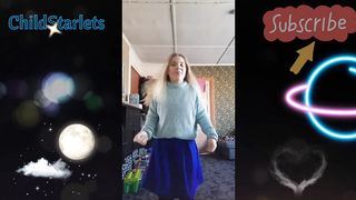 She is in alone in your home living