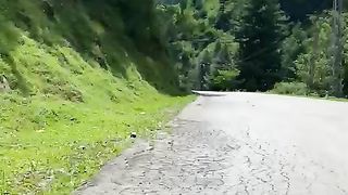Beautiful road to shangla