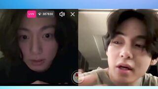 [BTS LIVE] Jungkook and V live on Instagram together | Jeon Jungkook | BTS V & JK live Instagram | BTS
