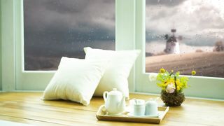 Rainy Night || ambient raining sound || sleep music || anxiety relief