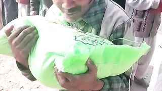 Full emotional sad scene a poor person ????