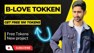 B-love network | get free 100 tokens |sign up