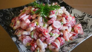 Салат ОХОТНИЧИЙ заменит УЖИН Быстрый рецепт Вкусного и Сытного салата