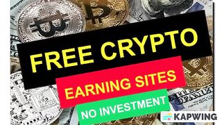 free crypto earning sites (no investment)