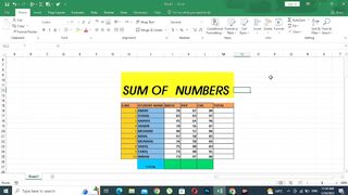 Excel learning