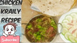 chicken kraily /stuffed kraily with chicken / kachy qeemy k bhary kraily