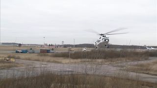 Routine paractice | Mi 17 helicopter