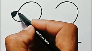Dog easy and step by step drawing