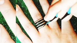 Beautifull & Elegant Finger Mehndi design