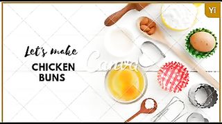 chicken buns recipe by Garden Girls| chicken buns| how to make chicken buns at home