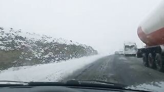 Snow fall in Quetta