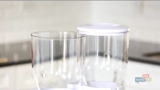 Zevro /GAT200 Indispensable Dry Food Dispenser, Dual Control, Black/Chrome, KCH-06121