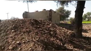 Visit of flooded area of Pakistan rajanpur