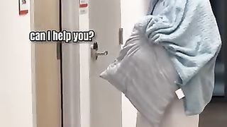 Man asking women for help