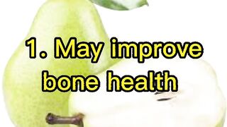 10 Benefits of pear # Benefits of pear # Fruits