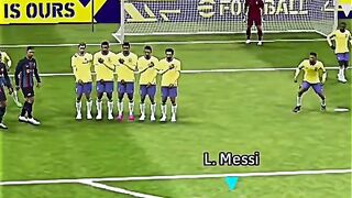 Messi hit post twice..          #efootball #pes #shorts