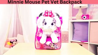 Minnie Mouse Pet Vet Backpack