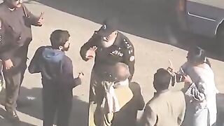پی آئی ڈی سی ٹریفک سیکشن پر خاتون کی ڈی ایس پی ٹریفک سے بدتمیزی