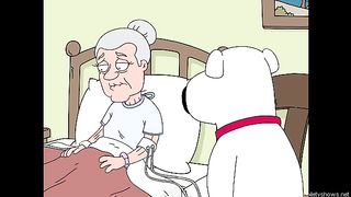 Funny Video Family Guy Clip - Brian and a sweet old lady