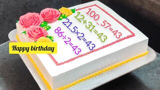 Math teacher's birthday celebration@Funtime24