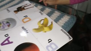 MIDA BABY READING A BOOK