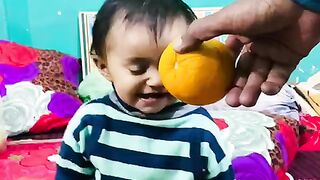 Cute baby smile