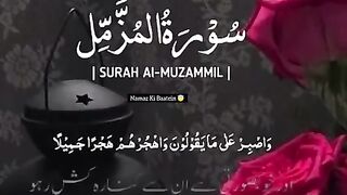 Surah Muzammil