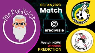 Fortuna Sittard vs Sparta Rotterdam Eredivisie 2022-23 Prediction with Mr Predictor