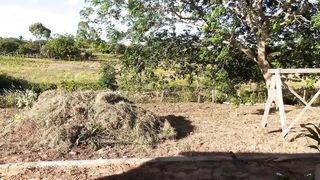 início da construção da fazenda sol nascente .