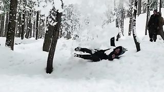 wow beauty snowfall