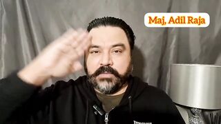 Maj, Adil Raja Peshawar bum Dhmaka per V logo