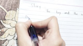 English story The wolf and shaphred