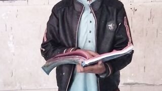 5th grade student recite the poem