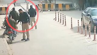 CCTV Footage Of Peshawar Blast Person Can be Seen in Video