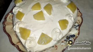 Pineapple cake/with out own/easy recipes