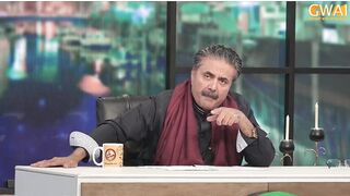 برفباری سے تنگ ٹی وی رپورٹر