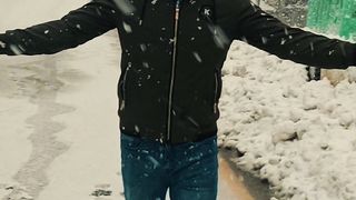 Enjoying Snowfall Murree